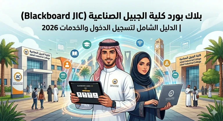 بلاك بورد الجبيل Blackboard JIC
